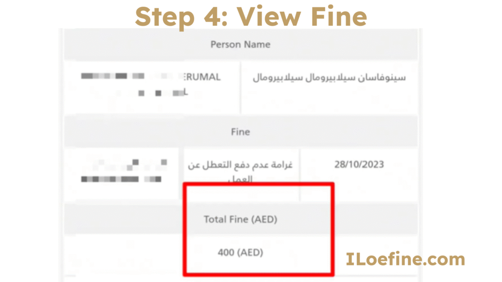 ILoe Fine Check