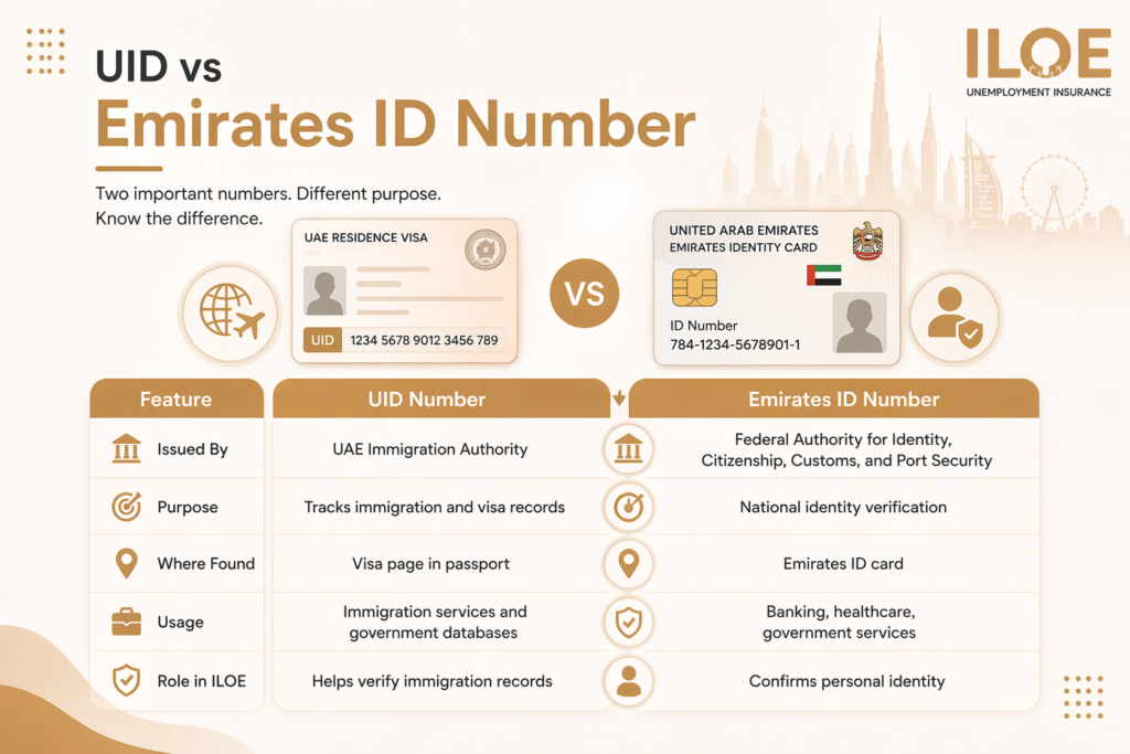 UID vs Emirates ID Number