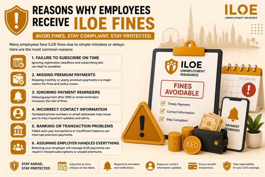 Reasons Why Employees Receive ILOE Fines
